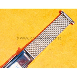 Vintage watch bracelet milanese mesh strap divers band NOS 1950s/60s Breitling, Omega,IWC,Tissot