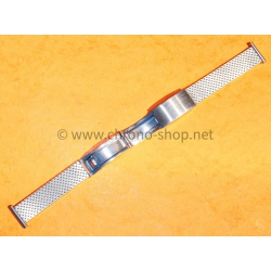 Vintage watch bracelet milanese mesh strap divers band NOS 1950s/60s Breitling, Omega,IWC,Tissot