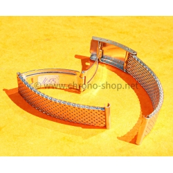 Vintage watch bracelet milanese mesh strap divers band NOS 1950s/60s Breitling, Omega,IWC,Tissot