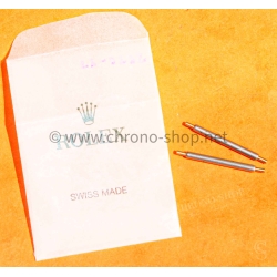 Rolex Fourniture horlogère 23-9292 rares pompes goupilles ressorts acier avec pivots dorés 20mm Gmt master, Submariner