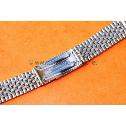 Vintage Collectible watch Ssteel bracelet jubilee Beads of Rice 20mm Patek,Heuer,IWC,Omega,Breitling,Vacheron