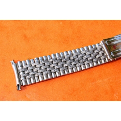 Vintage Collectible watch Ssteel bracelet jubilee Beads of Rice 20mm Patek,Heuer,IWC,Omega,Breitling,Vacheron
