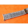 Bracelet jubilée Acier Anses courbes 20mm Montres vintage Heuer,IWC,Omega,Breitling,Vacheron, Jaeger
