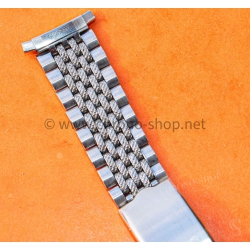 Vintage Collectible watch Ssteel bracelet jubilee Beads of Rice 20mm Patek,Heuer,IWC,Omega,Breitling,Vacheron