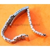 Bracelet jubilée Acier Anses courbes 20mm Montres vintage Heuer,IWC,Omega,Breitling,Vacheron, Jaeger