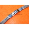 Bracelet jubilée Acier Anses courbes 20mm Montres vintage Heuer,IWC,Omega,Breitling,Vacheron, Jaeger