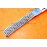 Vintage Collectible watch Ssteel bracelet jubilee Beads of Rice 20mm Patek,Heuer,IWC,Omega,Breitling,Vacheron
