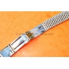 Vintage Collectible watch Ssteel bracelet jubilee Beads of Rice 20mm Patek,Heuer,IWC,Omega,Breitling,Vacheron