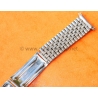 Vintage Collectible watch Ssteel bracelet jubilee Beads of Rice 20mm Patek,Heuer,IWC,Omega,Breitling,Vacheron