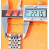Vintage Collectible watch Ssteel bracelet jubilee Beads of Rice 20mm Patek,Heuer,IWC,Omega,Breitling,Vacheron