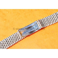 Vintage Collectible watch Ssteel bracelet jubilee Beads of Rice 20mm Patek,Heuer,IWC,Omega,Breitling,Vacheron