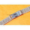 Bracelet jubilée Acier Anses courbes 20mm Montres vintage Heuer,IWC,Omega,Breitling,Vacheron, Jaeger