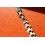 GENUINE 60's EXTENSIBLE / EXPANDABLE ROLEX BRACELET RIVITS RIVETS LINKS ref 6635 WITH 19mm ENDS PIECES, GOLD PLATED 14k