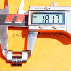 Michel Herbelin NewPort ref 12486 BA Maillon vissé bracelet de montre en acier neuf 18mm