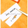 Watch parts set of 3 yellow gold handset luminova ladies watches