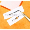Watch parts set of 3 yellow gold handset luminova ladies watches