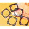 Cartier VA140004 Original lot 5 x joints de fond noir montres Cartier Santos Galbé VA140004 627
