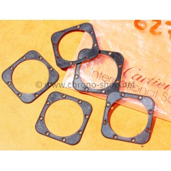 Cartier VA140004 Original lot 5 x joints de fond noir montres Cartier Santos Galbé VA140004 627