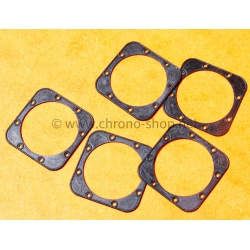 Cartier VA140004 Original lot 5 x joints de fond noir montres Cartier Santos Galbé VA140004 627