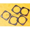 Cartier VA140004 Original lot 5 x joints de fond noir montres Cartier Santos Galbé VA140004 627