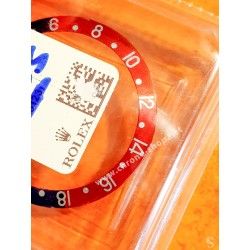 Rolex GMT Master watch NOS PEPSI Blue & Red color S/S 16700,16710,16760 Bezel 24H Insert Part