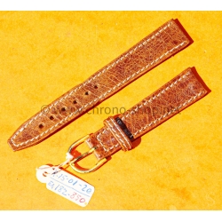 Bracelet cuir massif de buffle couleur marron 19mm montres Rolex,Breitling,Omega,IWC,Jaeger