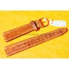 Bracelet cuir massif de buffle couleur marron 19mm montres Rolex,Breitling,Omega,IWC,Jaeger