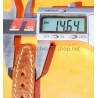 Bracelet cuir massif de buffle couleur marron 19mm montres Rolex,Breitling,Omega,IWC,Jaeger
