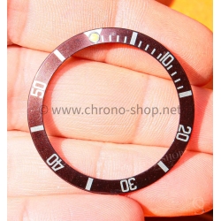 ROLEX TROPICAL EXOTIC FADED BEZEL INSERT INLAY LUMINOVA DOT ROLEX SUBMARINER 14060,14060M