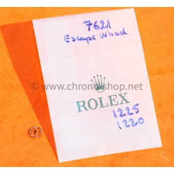 Rolex 7621 pièce horlogère Roue d'échappement montres ref 7621-1225 Calibres mécaniques 1200,1210,1225,1215