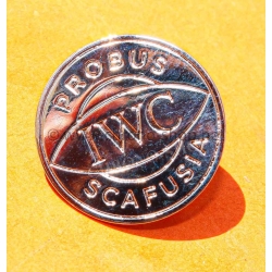 IWC Schaffhausen original pin's badge SCAFUSIA PROBUS acier 20mm montres pilote,portughieser,Big Pilot,Top Gun