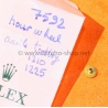 Rolex 7592 Watch part Hour wheel with double toothing manual calibres 1210,1225,1215,1220 Oyster 6694
