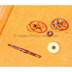 Rolex authentiques pièces horlogères divers, tige, roues Calibres manuels Rolex 1200,1210,1225,1215