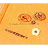 Rolex authentiques pièces horlogères divers, tige, roues Calibres manuels Rolex 1200,1210,1225,1215