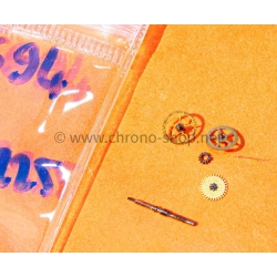Rolex authentiques pièces horlogères divers, tige, roues Calibres manuels Rolex 1200,1210,1225,1215