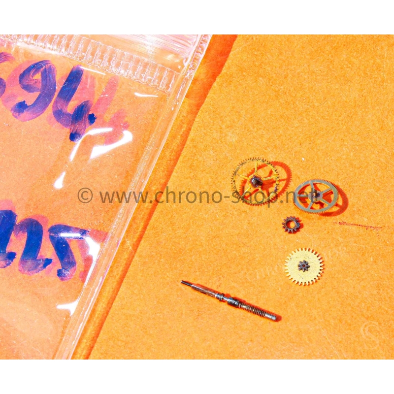 Rolex authentiques pièces horlogères divers, tige, roues Calibres manuels Rolex 1200,1210,1225,1215