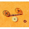 Rolex 6694 Genuine Watch parts wheels,stem manual calibers Rolex 1210,1225,1215,1220