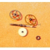 Rolex authentiques pièces horlogères divers, tige, roues Calibres manuels Rolex 1200,1210,1225,1215