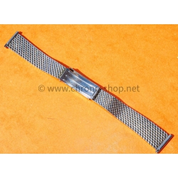 Vintage watch bracelet milanese mesh strap divers band 18mm NOS 1950s/60s Breitling, Omega,IWC,Tissot