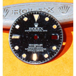 ROLEX RARE VINTAGE CADRAN PATINÉ MONTRES HOMMES SEA-DWELLER 16660, 16600 TRITIUM CALIBRES 3035,3135