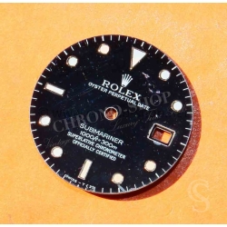 Rolex Vintage 80s Submariner Date 16800 dial Submariner date 168000,16610 Circled Index Tritium cal 3035,3135