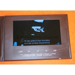 Patek Philippe Original Discontinued Commitment video booklet catalog Service,Cleaning,Archive,Quality Control watches