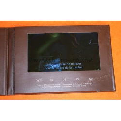 Patek Philippe Original Livre video Tablette L'Engagement du Service Anglais Français Archives,démontage,nettoyage