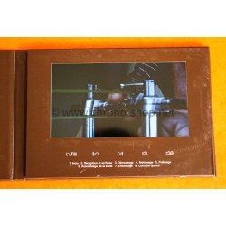 Patek Philippe Original Livre video Tablette L'Engagement du Service Anglais Français Archives,démontage,nettoyage