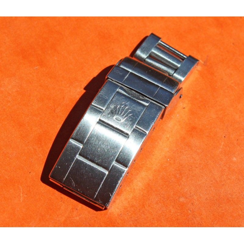 1991 ROLEX FOLDED BUCKLE DEPLOYANT SUBMARINER 93150 BRACELET 20mm 5512, 5513, 1680, 1665, 16660, 14060, 16800, P10 code clasp