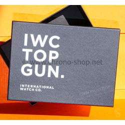 IWC Schaffhausen Authentique et rare écrin boite montres IWC TOP GUN Couleur noir
