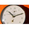 Junghans TRIVOX SILENTIC Vintage 60s Mechanical Travel Alarm Clock German watchmaking