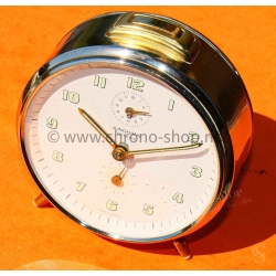 Junghans TRIVOX SILENTIC Vintage 60s Mechanical Travel Alarm Clock German watchmaking