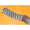 Vintage 70s bracelet 20mm flat-link folded links watch Steel band omega Seamaster Speedmaster