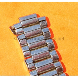 Vintage 70s bracelet 20mm flat-link folded links watch Steel band omega Seamaster Speedmaster